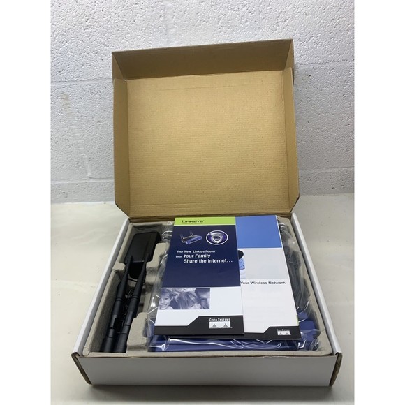 Linksys WRT54GS Wireless-G Router Broadband  2.4GHz Speed Booster - Picture 6 of 10